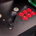 Bespoke Arcades Bat Top Servo Joystick Close View