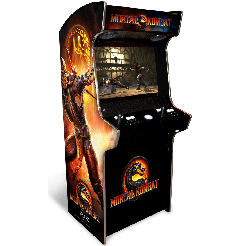 Bespoke Arcades EVO ELITE  Custom Arcade Machine Mortal kombat right View