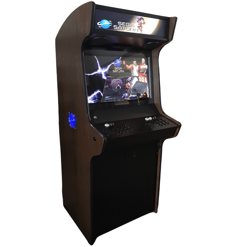 Bespoke Arcades EVO ELITE Custom Arcade Machine Oak Black right View