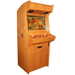 Bespoke Arcades EVO PLAY Custom Arcade Machine Oak medium side View