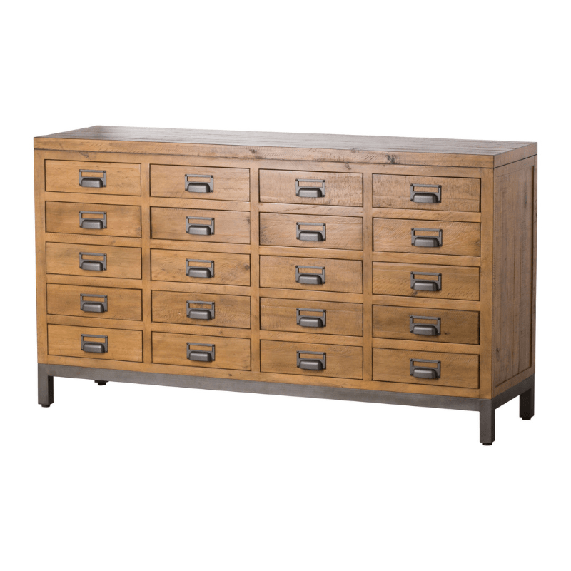 Hill Interiors The Draftsman Collection 20 Drawer Merchant Chest Full View